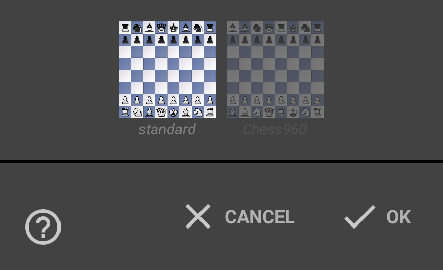The new position dialog
