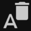 The “delete comment” button