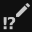 The “edit annotation” button