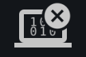 The “stop analysis” toolbar button