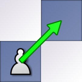 The puzzle hint arrow