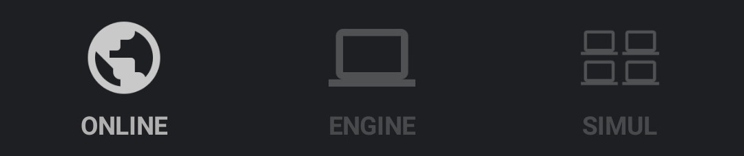 The game type selector